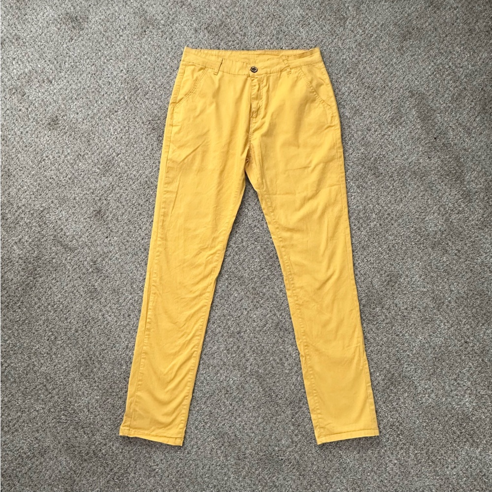 Men’s 30Wx30L Yellow Pants